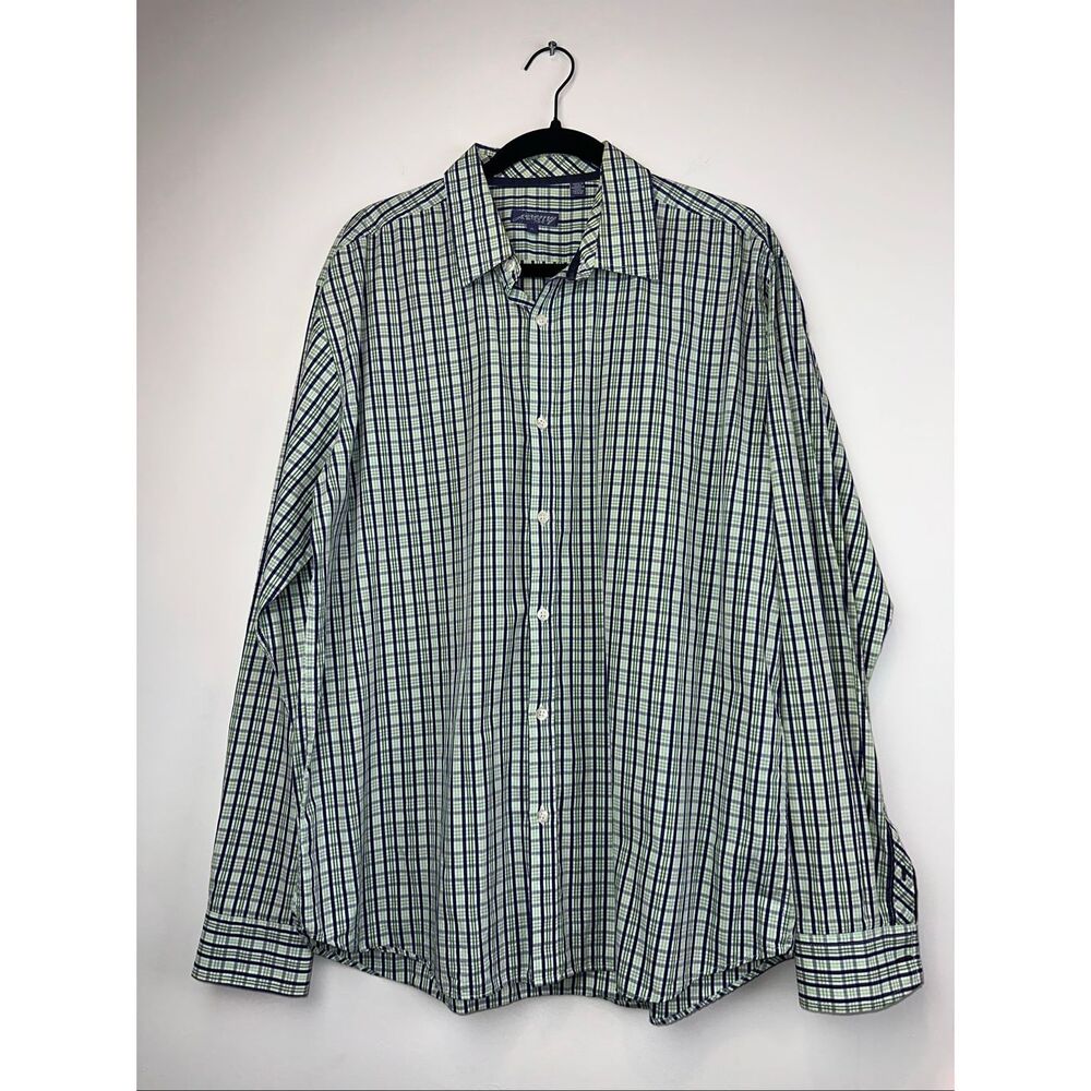 Jeremy Argyle NYC Sz XL Plaid Button Down Shirt